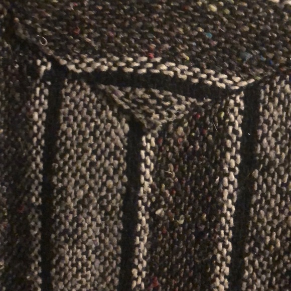 Gray Striped Hoodie - Picture 3 of 4